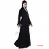 Casual abaya- Black  Casual abaya- Black