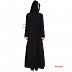Double layered Abaya- Black and Beige  Double layered Abaya- Black and Beige
