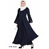 Full Flared abaya- Navy Blue Full Flared abaya- Navy Blue