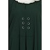 Simple flared abaya- Dark Green Simple flared abaya- Dark Green