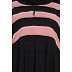 Umbrella abaya with Peach Strip on Top Umbrella abaya with Peach Strip on Top