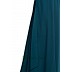 A-line casual abaya- Teal Green