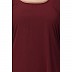 Kaftan abaya with Beige border- Maroon Kaftan abaya with Beige border- Maroon