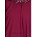 Printed simple everyday Abaya- Maroon Color  Printed simple everyday Abaya- Maroon Color