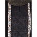 Burqa- Front Panel Black Strip Burqa- Front Panel Black Strip