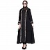Burqa- Front Panel Black Strip Burqa- Front Panel Black Strip