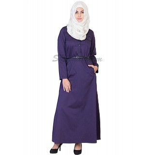 Elegant Purple colored Abaya