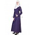 Elegant Purple colored Abaya Elegant Purple colored Abaya