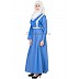 Elegant Royal Blue Denim Coat Style  Abaya Elegant Royal Blue Denim Coat Style  Abaya