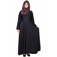 Abaya - Party Wear Purple Colored Abaya, burqa, Kaftan