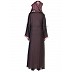 Classic Kimono Black Abaya - Double Layer Classic Kimono Black Abaya - Double Layer