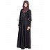 Elegant Black colored abaya  Elegant Black colored abaya