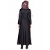 Elegant Black colored  Full Flair Abaya  Elegant Black colored  Full Flair Abaya