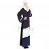 Tri colored front open abaya  Tri colored front open abaya