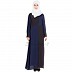 Two toned Abaya- Crepe fabric Two toned Abaya- Crepe fabric