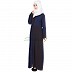 Two toned Abaya- Crepe fabric Two toned Abaya- Crepe fabric