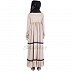 Frock style abaya - Beige colored Frock style abaya - Beige colored