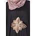 Black Kaftan with Golden Embroidery Black Kaftan with Golden Embroidery
