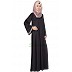 Simple A-Line Black Abaya  Simple A-Line Black Abaya