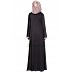 Simple A-Line Black Abaya  Simple A-Line Black Abaya