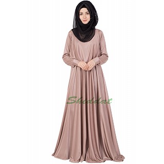 Classic Cape Abaya- Rose Golden 