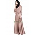 Classic Cape Abaya- Rose Golden  Classic Cape Abaya- Rose Golden