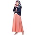 A-line abaya with an extra Jacket- Rose Gold  A-line abaya with an extra Jacket- Rose Gold