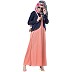 A-line abaya with an extra Jacket- Rose Gold  A-line abaya with an extra Jacket- Rose Gold