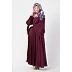 Designer Cape abaya- Blackberry color Designer Cape abaya- Blackberry color