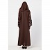 Bridal abaya with stonework- Chocolate color Bridal abaya with stonework- Chocolate color