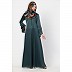 Umbrella abaya in premium Lycra fabric- Teal Green Umbrella abaya in premium Lycra fabric- Teal Green