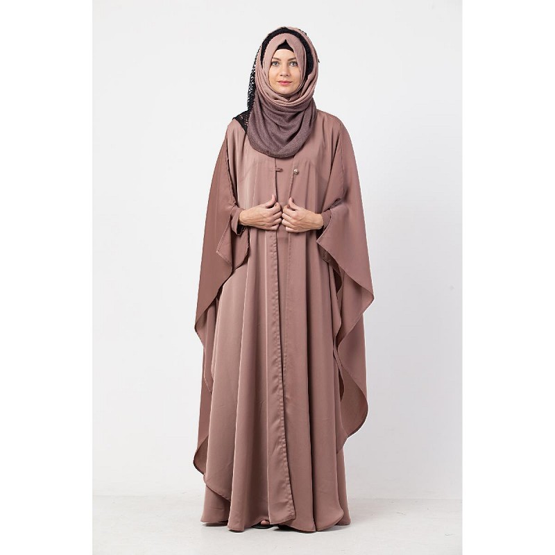Rose gold abaya