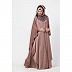 Premium Double layered Kaftan abaya- Rose Gold Premium Double layered Kaftan abaya- Rose Gold