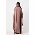 Premium Double layered Kaftan abaya- Rose Gold Premium Double layered Kaftan abaya- Rose Gold