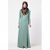 Double layered abaya- Sky Blue Double layered abaya- Sky Blue