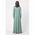 Double layered abaya- Sky Blue Double layered abaya- Sky Blue