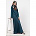 A-line abaya in premium Nida- Teal Green A-line abaya in premium Nida- Teal Green