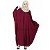 Classic Kaftan abaya- Maroon Classic Kaftan abaya- Maroon