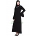 A-line Nida abaya- Black A-line Nida abaya- Black