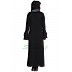 A-line Nida abaya- Black A-line Nida abaya- Black