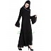 A-line Nida abaya- Black A-line Nida abaya- Black