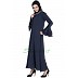 A-line Nida abaya- Navy Blue A-line Nida abaya- Navy Blue