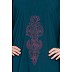 Embroidered designer Kaftan abaya- Midnight Blue Embroidered designer Kaftan abaya- Midnight Blue