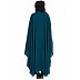 Embroidered designer Kaftan abaya- Midnight Blue Embroidered designer Kaftan abaya- Midnight Blue