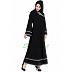 Casual abaya in Black Casual abaya in Black