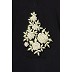 A-line embroidered abaya- Black A-line embroidered abaya- Black