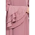A-line Nida abaya- Puce Pink A-line Nida abaya- Puce Pink