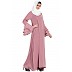 A-line Nida abaya- Puce Pink A-line Nida abaya- Puce Pink