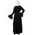 Designer Black Pleated abaya Designer Black Pleated abaya