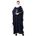 Kaftan abaya with Embroidery work - Navy Blue Kaftan abaya with Embroidery work - Navy Blue